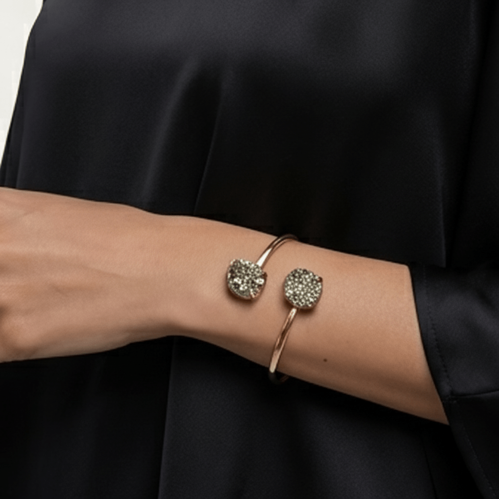 Bracelet with Pyrite